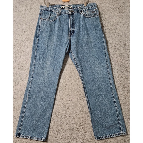 Harley-Davidson Other - Harley Davidson Jeans Mens 38 Blue Denim Straight Leg Motorcycle 38x30